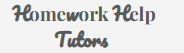 Homework Help Tutors